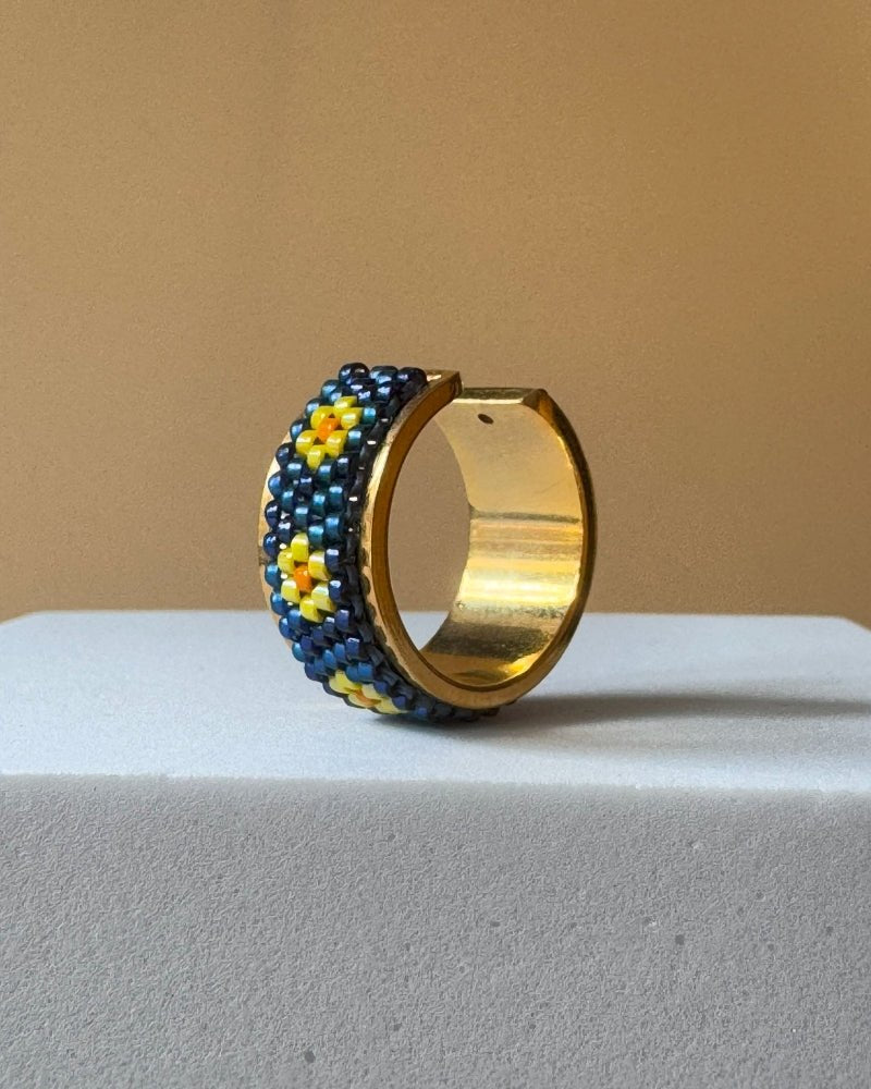 Iris Perlenring - Verstellbar und zauberhaft - Fleur Du Jour