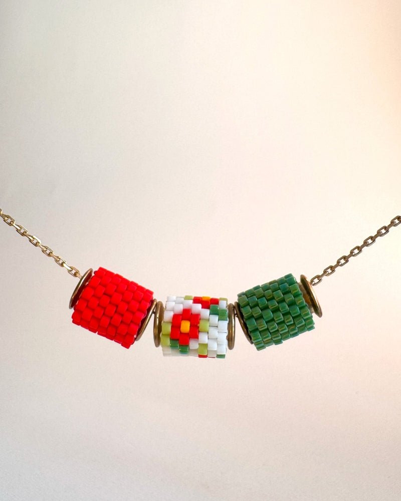 image Ringelblume Trio-Halskette: Charmante Eleganz - Fleur Du Jour