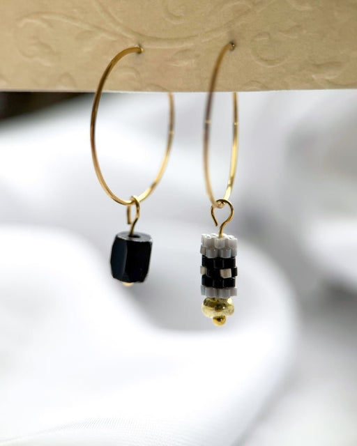 Edelweiß-Creolen: Dein individueller Ohrringstil für jede Tageslaune! - Blumenohrringe - Fleur Du Jour