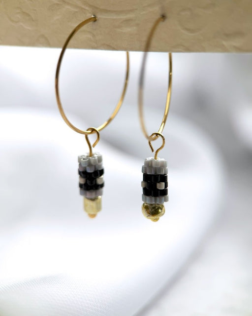 Edelweiß-Creolen: Dein individueller Ohrringstil für jede Tageslaune! - Blumenohrringe - Fleur Du Jour