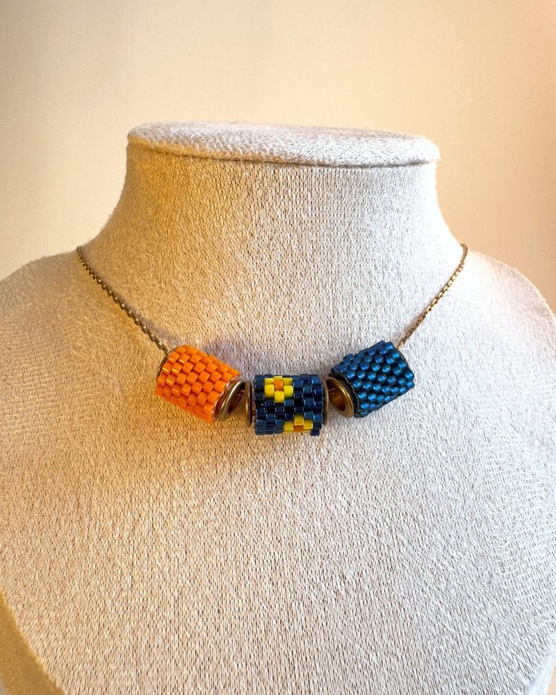 Iris Trio - Halskette: Modeaccessoires online kaufen - Fleur Du Jour