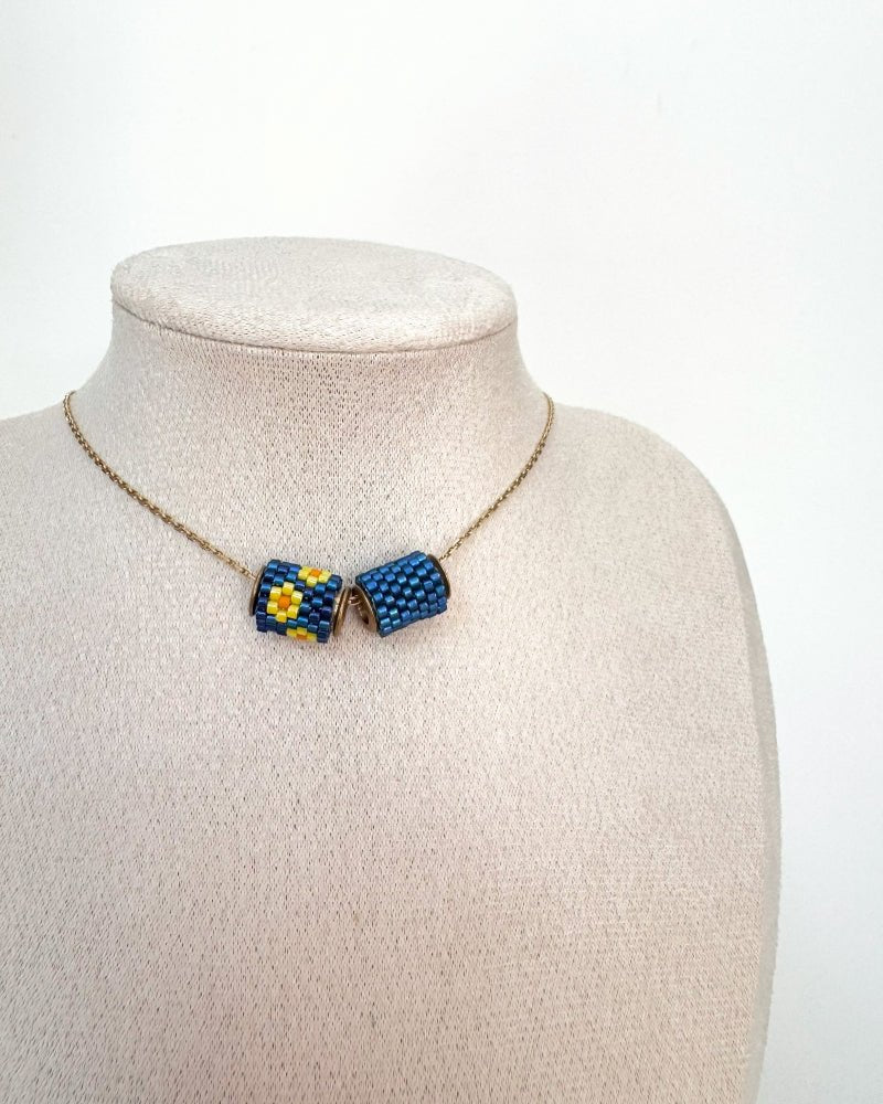 Iris Trio - Halskette: Modeaccessoires online kaufen - Fleur Du Jour