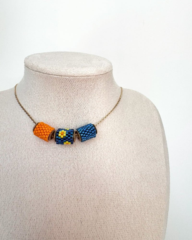 Iris Trio - Halskette: Modeaccessoires online kaufen - Fleur Du Jour