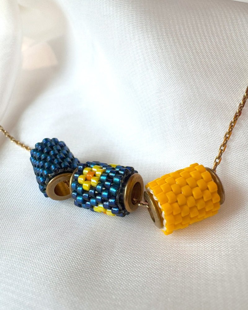 Iris Trio - Halskette: Modeaccessoires online kaufen - Fleur Du Jour