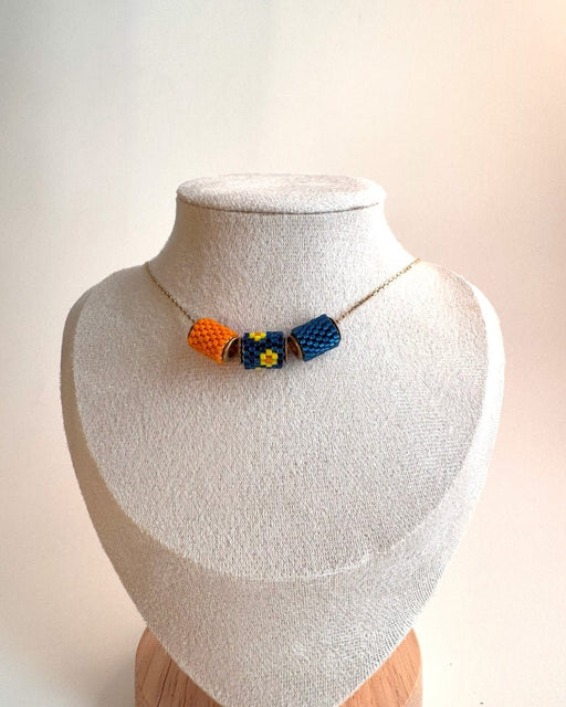 Iris Trio - Halskette: Modeaccessoires online kaufen - Fleur Du Jour