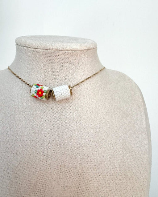 Ringelblume Trio-Halskette: Charmante Eleganz - Fleur Du Jour