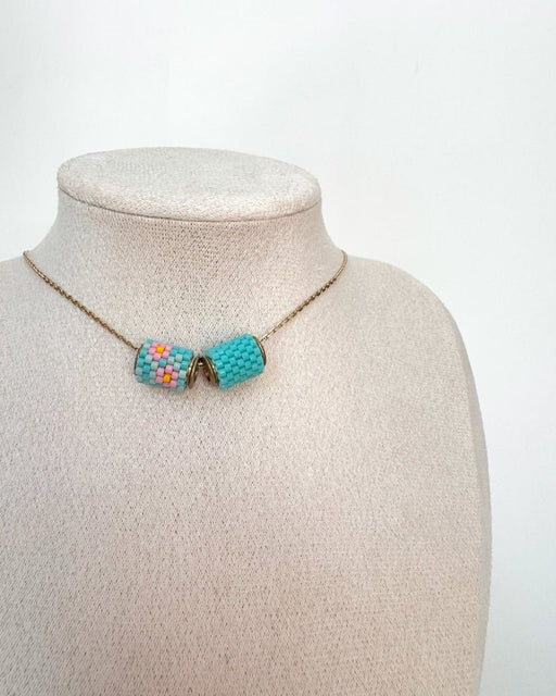 Rosen Trio - Zauberhafte Halskette - Fleur Du Jour