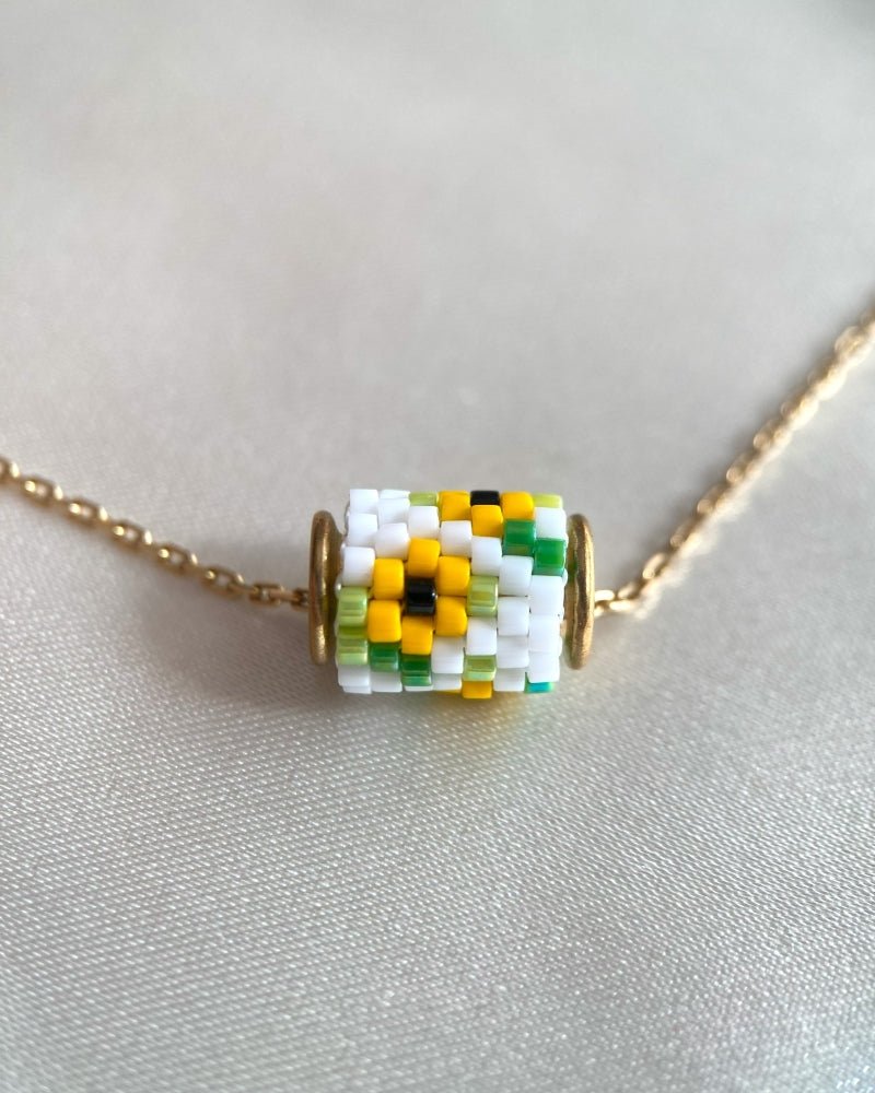 Sonnenblume Perlenanhänger - Strahlend schön - Fleur Du Jour