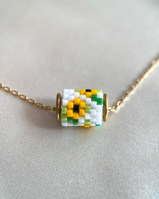 Sonnenblume Perlenanhänger - Strahlend schön - Fleur Du Jour