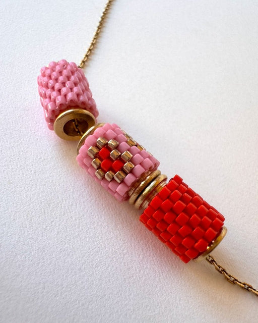 Valentinstag-Charm-Halskette - Fleur Du Jour