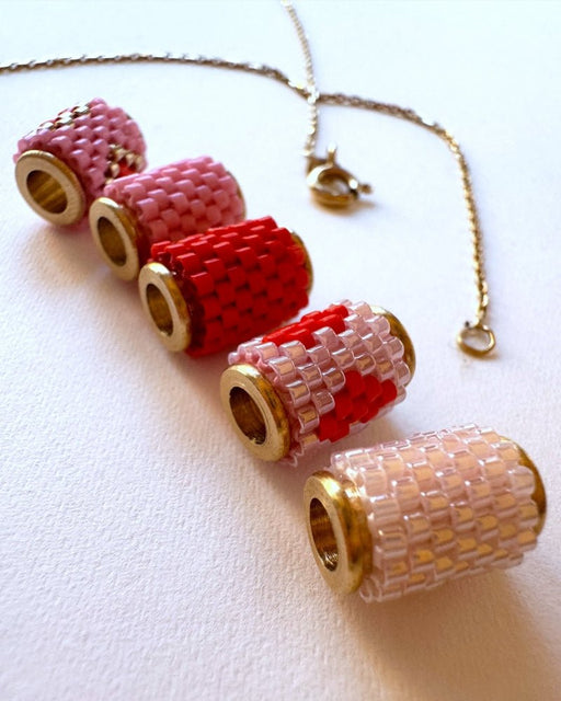 Valentinstag Perlenanhänger  - Fleur Du Jour